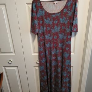 LuLaRoe maxi dress